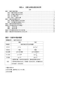 2024届高考物理一轮复习热点题型归类训练专题14动量与动量定理及其应用(原卷版+解析)