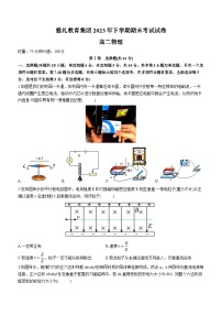 2024长沙雅礼教育集团高二上学期期末考试物理试卷含解析