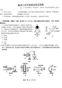 重庆市第八中学2023-2024学年高三下学期适应性月考物理试卷(五)