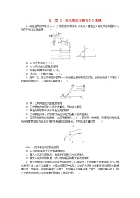 人教版 (2019)选择性必修 第三册2 光电效应同步练习题