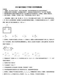 2024届江苏省高三下学期3月月考物理试题