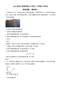 2024届四川省绵阳南山中学高三下学期入学考试物理试题 （解析版）