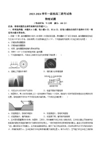 2024届福建省龙岩市高三下学期适应性（一模）考试物理试题