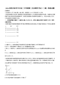 2024届贵州省毕节市高三下学期第二次诊断性考试（二模）物理试题