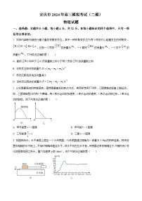 安徽省安庆市2024届高三下学期二模物理试卷（Word版附解析）