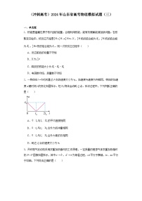 （冲刺高考）2024年山东省高考物理模拟试题（三）