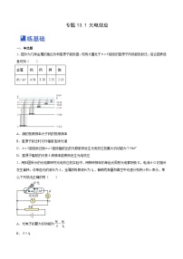 高考物理一轮复习讲练测(全国通用)13.1光电效应(练)(原卷版+解析)