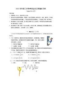 2024届上海市奉贤区高三下学期二模物理试卷