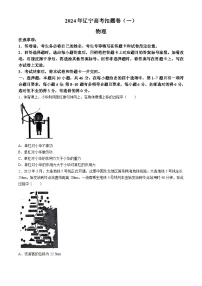 2024届辽宁省凌源市高三下学期第二次模拟考试物理试卷