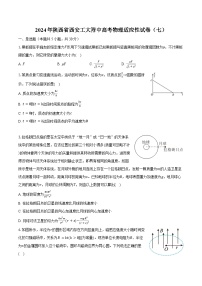 2024年陕西省西安工大附中高考物理适应性试卷（七）（含解析）