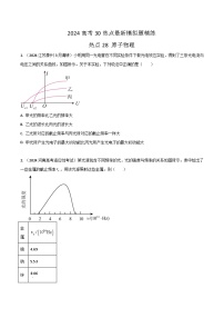 热点28原子物理-高考物理30热点最新模拟题精练