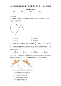 2024届四川省南充市高三下学期适应性考试（二诊）理综试题-高中物理（含解析）