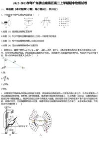 2022~2023学年广东佛山南海区高二上学期期中物理试卷