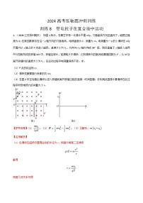 训练08 带电粒子在复合场中的运动-高考物理压轴题冲刺训练