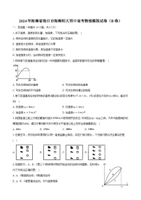 2024年海南省海口市海南师大附中高考物理模拟试卷（B卷）(含解析）