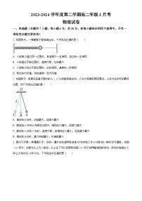 河北省金太阳联考2023-2024学年高二下学期3月月考物理试题（原卷版+解析版）