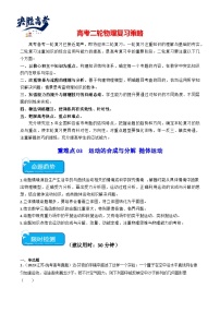 重难点03 运动的合成与分解　抛体运动-2024年高考物理【热点·重点·难点】专练（新高考专用）