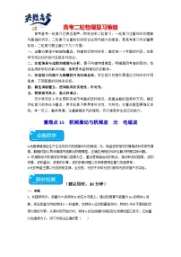 重难点15 机械振动与机械波 光 电磁波-2024年高考物理【热点·重点·难点】专练（新高考专用）