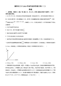 2024届湖南省衡阳市第八中学高三下学期模拟预测物理试题（原卷版+解析版）