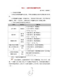 2025高考物理一轮考点突破训练第6章机械能专题强化7功能关系能量守恒定律考点1功能关系的理解和应用