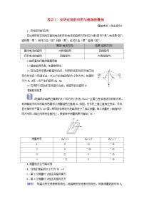 2025版高考物理一轮总复习考点突破训练题第11章磁场第27讲磁场的描述与磁吃电流的作用考点1安培定则的应用与磁场的叠加