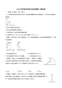 2024年吉林省吉林市高考物理一模试卷(含详细答案解析)