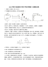 2024年四川省成都市石室中学高考物理二诊模拟试卷(含详细答案解析)