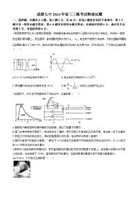 2024届四川省成都市第七中学高三下学期三模考试物理试题