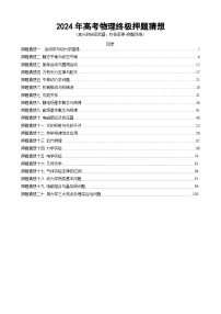 2024年高考终极押题猜想：物理（新高考通用）（解析版）