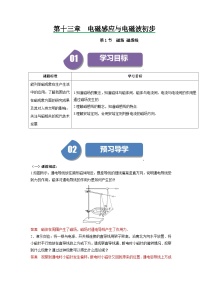 高中物理人教版 (2019)必修 第三册第十三章 电磁感应与电磁波初步1 磁场 磁感线精品测试题