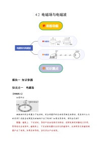 高中物理人教版 (2019)选择性必修 第二册2 电磁场与电磁波精品精练