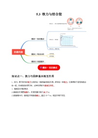 高中物理人教版 (2019)选择性必修 第三册3 核力与结合能优秀当堂达标检测题