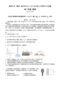 广东省深圳市新安中学(集团)高中部2023-2024学年高二下学期期中考试物理试题