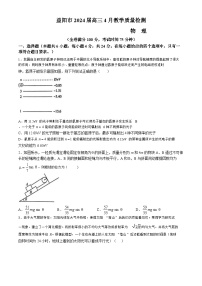 湖南省益阳市2023-2024学年高三下学期4月联考（三模）物理地理试卷