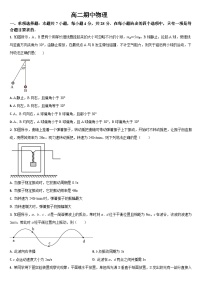 吉林省通化市梅河口市第五中学2023-2024学年高二下学期5月期中考试物理试题