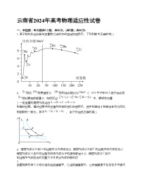 云南省2024年高考物理适应性试卷