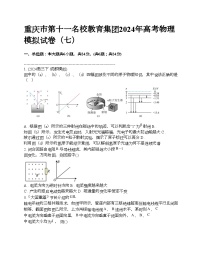 重庆市第十一名校教育集团2024年高考物理模拟试卷（七）