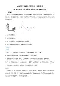 四川省成都嘉祥外国语高级中学2023-2024学年高三下学期第一次诊断物理试卷（Word版附解析）