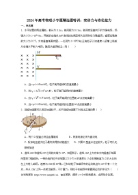 237，2024年高考物理小专题精选题特训：安倍力与洛伦兹力