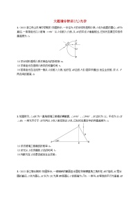 新高考浙江版2025届高考物理一轮总复习训练大题增分特训9光学(人教版)