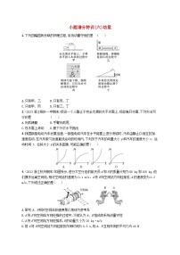 新高考浙江版2025届高考物理一轮总复习训练小题增分特训6动量(人教版)