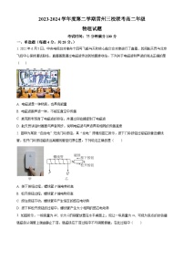 广东省雷州市三校2023-2024学年高二下学期4月期中联考物理试题（Word版附解析）