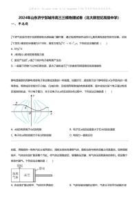 2024年山东济宁邹城市高三三模物理试卷（北大新世纪高级中学）