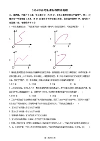 2024年全国高考真题新课标卷物理试卷及答案解析（考后更新）