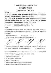 上海市洋泾中学2023-2024学年高二下学期期中考试物理试卷（学生版+教师版）