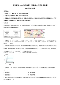 2024年上海市浦东新区高三上学期高考一模物理试卷含详解