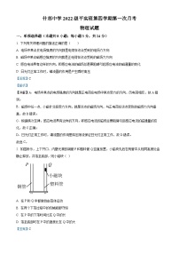 四川省德阳市什邡市什邡中学2023-2024学年高二下学期4月月考物理试题（学生版+教师版）