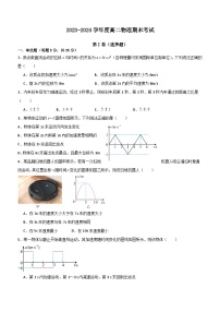 河北省衡水市武强中学2023-2024学年高二下学期期末考试物理试题（含答案）