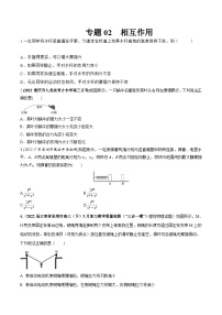 高考物理一轮复习小题多维练(全国通用)专题02相互作用(原卷版+解析)