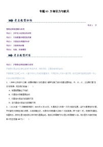 专题03  万有引力与航天 （考题猜想）（原卷版+解析版）2023-2024学年高一物理下学期期末考点大串讲（人教版2019必修第二册）